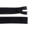 Fermoar ascuns nedetasabil Crisalida, lungime 50 cm Negru