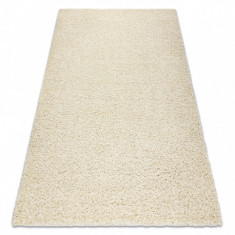 Covor SOFFI shaggy 5cm cremă, 160x220 cm