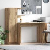 vidaXL Birou 2 pcs Stejar Artizanal 3337296