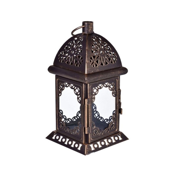 Felinar decorativ Suspendabil, Metal, 10x20.5 cm, ATU-089680
