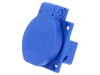 Conector de alimentare AC 2P+PE 16A 250V Albastru