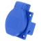 Conector de alimentare AC 2P+PE 16A 250V Albastru
