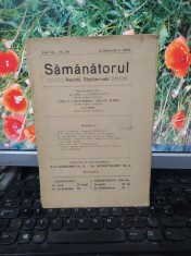 Sămănătorul, Revistă Săptăm&acirc;nală, anul VIII nr. 38, 14 septembrie 1908, 179