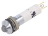 Lampă de control: LED 24VDC &Oslash;9mm