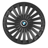 Set 4 capace roti Joy Negru R17 Compatibil Cu BMW