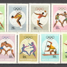 Romania.1968 Olimpiada de vara MEXIC TR.256