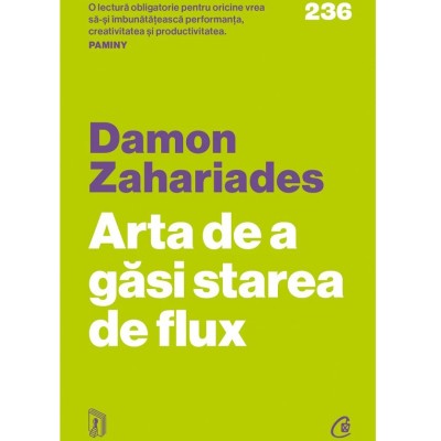 Arta de a gasi starea de flux, Damon Zahariades foto