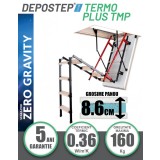 Scara pod DEPOSTEP TERMO PLUS TMP pliabila metalica supertermoizolata premium
