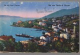 CPIB 23958 - CARTE POSTALA - IKA mit INSEL CHERSO, CIRCULATA, 1925, STAMPILE, TIMBRE