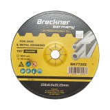Disc pentru polizare inox T27 230x6.0x22.23 mm Breckner Germany
