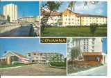 Carte postala-COVASNA-colaj, Circulata, Printata