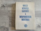 Analiza activitatii economice a intreprinderilor industriale