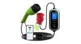 Qoltec &Icirc;ncărcător Mobil EV pentru Mașini Electrice 2 &icirc;n 1 cu Reglaj Tip 2 | 11kW | 400V | Wi-fi | TUYA | SMART LIFE | LCD | Portabil | 5m Desigilat-fă