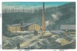 3018 - RESITA, Caras-Severin, Samota Factory, Furnace,, Wagon, Railway, Romania - old postcard, CENSOR - used - 1918