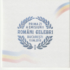 Romania ,romani celebri I lista 2198a,carnet.