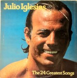 Julio Iglesias &lrm;&ndash; The 24 Greatest Songs _ NM / VG dublu vinil, 2 x LP, discuri muzica pop, latino _ CBS, Olanda, 1979