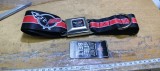 Centură de siguranță Chevrolet Corvette C5 cu logo negru și rosu 60-105cm
