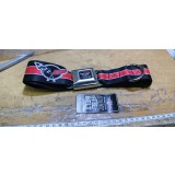 Centură de siguranță Chevrolet Corvette C5 cu logo negru și rosu 60-105cm