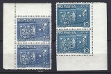 Romania 1938 - Lp 123 - Intelegerea Balcanica - pereche - MNH***