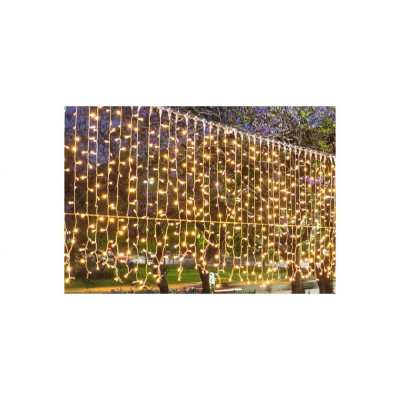 Perdea Extensibila 204 LED 21.6W lumina calda LC 2700K 4M foto