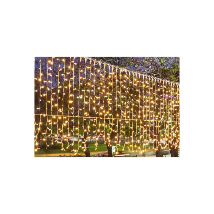 Perdea Extensibila 204 LED 21.6W lumina calda LC 2700K 4M