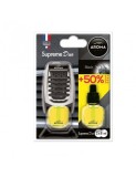 Odorizant auto Aparat Aroma cu rezerva Car Supreme Slim, Black