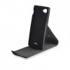 Husa Piele Neagra Tip Carte Stand Sony Xperia Z1 Compact Slim Flip