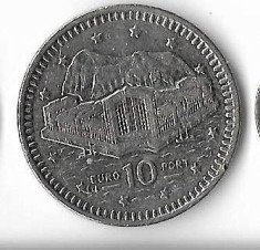 Moneda 10 pence 1997 - Gibraltar foto