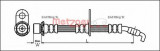 Conducta / cablu frana TOYOTA RAV 4 II (CLA2, XA2, ZCA2, ACA2) (2000 - 2005) METZGER 4111427