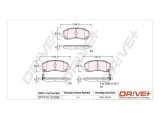 Dr!ve+ DP1010.10.0056 set placute frana,frana disc