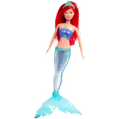 Papusa Simba Steffi Love Sparkle Mermaid 29 cm cu lumini foto