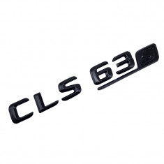 Emblema CLS 63_S Negru, pentru spate portbagaj Mercedes