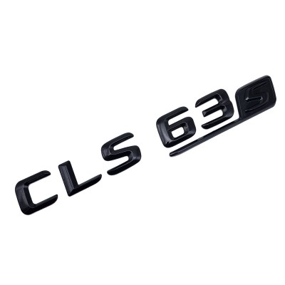 Emblema CLS 63_S Negru, pentru spate portbagaj Mercedes foto