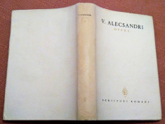 Opere Volumul III. Editura Pentru Literatura, 1966 - V. Alecsandri foto