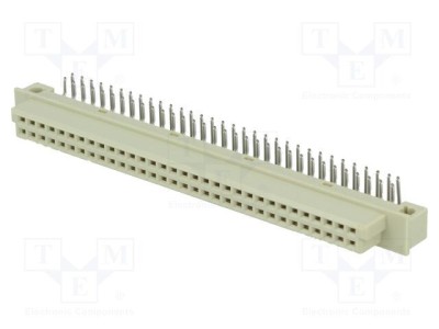 Conector NINIGI DIN 41612 Mufă Tip B Mamă PIN 64 a b THT foto