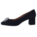 Pantofi dama, din piele naturala, marca Brenda Zaro, T4196-01-Q-84, negru, 37