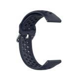 Techsuit - Watchband 20mm (W004) - Samsung Galaxy Watch 4/5/Active 2, Huawei Watch GT 3 (42mm)/GT 3 Pro (43mm) - Dark Blue