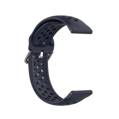 Techsuit - Watchband 20mm (W004) - Samsung Galaxy Watch 4/5/Active 2, Huawei Watch GT 3 (42mm)/GT 3 Pro (43mm) - Dark Blue foto