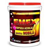 Vopsea Acrilica pentru Mobila &ldquo;Emex&rdquo; - Rosu - Bid. 4 Kg