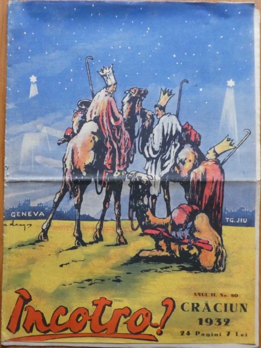 Revista Incotro ? numar festiv de Craciun, 1932