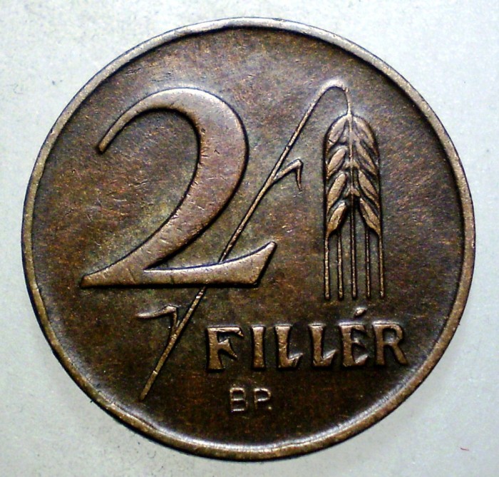 1.207 UNGARIA 2 FILLER 1947