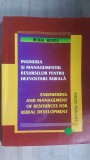 Ingineria si managementul resurselor pentru dezvoltare rurala- Mihai Bercea