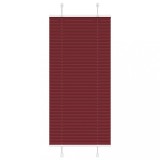 vidaXL Jaluzea plisată Bordeaux Roșu 60x150 cm Lățime țesătură