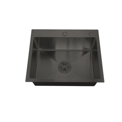 MIXXUS HM5050-215 NANO-BLACK (3.0/0.8) chiuveta bucatarie din inox Innovative ReliableTools foto