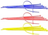 Colier din Plastic Colorat 4.5x280mm rosu - 640314