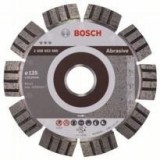 Bosch Best disc diamantat 125x22.23x2.2x12 mm pentru materiale abrazive