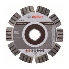 Bosch Best disc diamantat 125x22.23x2.2x12 mm pentru materiale abrazive