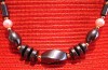 COLIER / MARGELE DIN PIETRE SEMIPRETIOASE ONIX NEGRU 48 CM