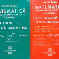 Matematica Manual pentru clasa a XI-a 2 volume