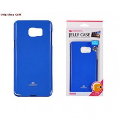 Husa Mercury Jelly Samsung N920 Galaxy Note 5 Blue Blister